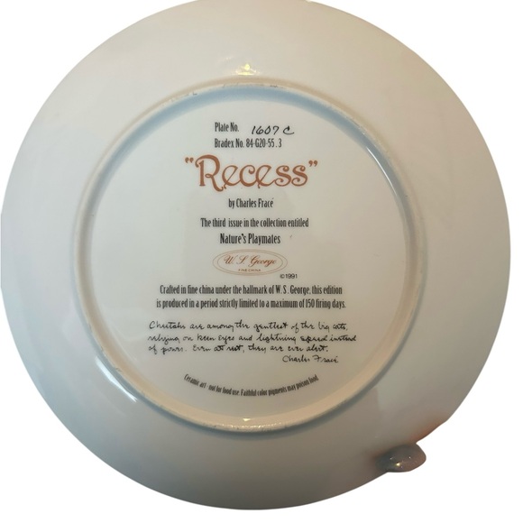 The Bradford Exchange “Recess” Collector Plate - Picture 2 of 5